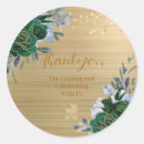 Recherche de thankyou autocollants Élégant