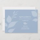 Recherche de dusty blue wedding save the dates Pour eux