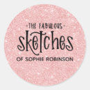 Recherche de jolies autocollants Élégant