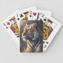 Recherche de tigre jeux de cartes jungle