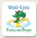 Recherche de le dragon dessous de verres Dessin