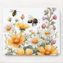 Recherche de abeille miel tapis souris Fleurs