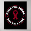 Recherche de cellule posters Anémie de la faucille