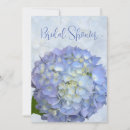 Recherche de blue hydrangea bridal shower invitations Fleurs bleues