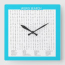 Recherche de mot horloges Aqua