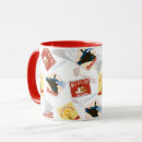 Recherche de train vintage tasses Santa claus