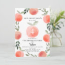 Recherche de de pêche anniversaire invitations Aquarelle
