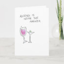 Recherche de glasses vœux cartes Martini