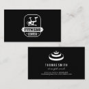 Recherche de haltérophile cartes visite Coach