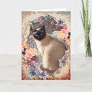 Zoek naar siamese kat kaarten Floreel