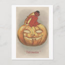 Recherche de diable vintage cartes postales Victorien