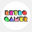 Recherche de gamer vintage autocollants Rétro