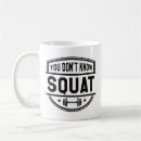 Recherche de squat tasses Exercice