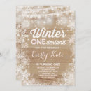 Recherche de winter one derland invitations Hiver en terre
