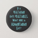 Recherche de végétarien badges drôle