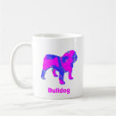 Recherche de anglais bulldog tasses Silhouette