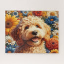 Recherche de beau chien puzzles Avec