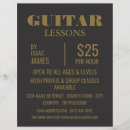 Recherche de guitare prospectus Musique