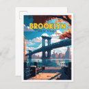 Recherche de peinture de new york cartes postales Brooklyn