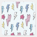 Recherche de tonnerre autocollants Illustration