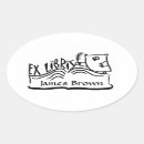 Recherche de libris autocollants Noir et blanc