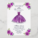 Recherche de quinceanera invitations Fête d'anniversaire