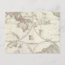 Recherche de double hémisphère cartes postales Montré