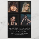 Recherche de cheveux et maquillage prospectus Salon