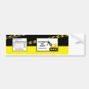 Recherche de en construction voiture autocollants Jaune