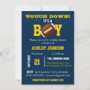 Recherche de michigan invitations Bleu