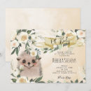 Recherche de bébé hérisson invitations Verdure