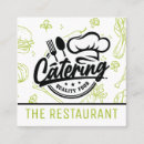 Zoek naar cafetaria visitekaartjes Catering