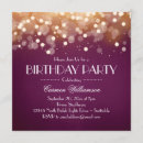 Recherche de bokeh invitations Parti