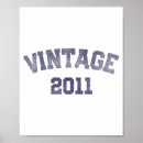 Recherche de vintages de fleur posters Anniversaire