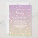 Recherche de stylish baby shower invitations Moderne