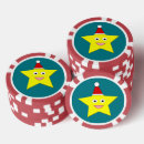 Zoek naar glimlach pokerchips Gelukkig