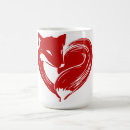 Recherche de amour renard tasses Renards
