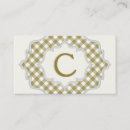 Recherche de monogramme cadre cartes visite Gris