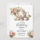Recherche de tea anniversaire invitations Fleurs