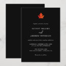 Recherche de feuille d érable invitations Moderne