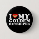 Recherche de golden retriever badges Mignon