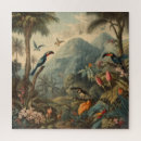 Recherche de papillon vintage puzzles Tropical