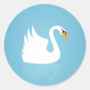 Recherche de cygne blanc autocollants Beau