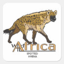 Recherche de hyène autocollants Animal sauvage