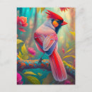 Recherche de mâles cartes postales Oiseau