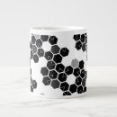 Recherche de hexagonales tasses Noir