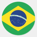 Recherche de drapeau du brésil autocollants Brésilien