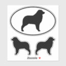Zoek naar australische herder stickers Silhouet
