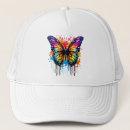 Recherche de papillon casquettes Coloré