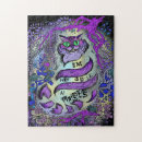 Recherche de chat de cheshire puzzles Illustration